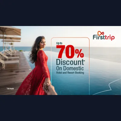 Up to 70% Discount on Resort Booking from Firsttrip