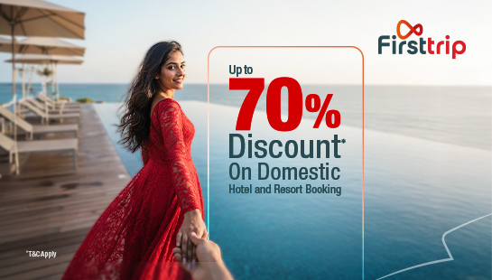 Up to 70% Discount on Resort Booking from Firsttrip