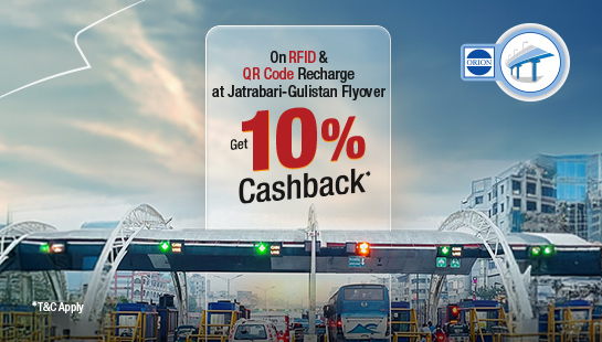 10% Cashback on Flyover Toll