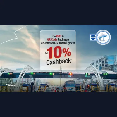 10% Cashback on Flyover Toll