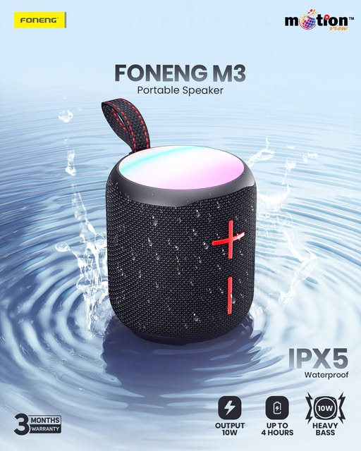 উৎসব বা পার্টিকে করে তুলুন হেব্বি জমজমাট! জাস্ট অর্ডার করুন Bass King Speaker FONENG M3 আর মাতুন উৎসবের আনন্দে!