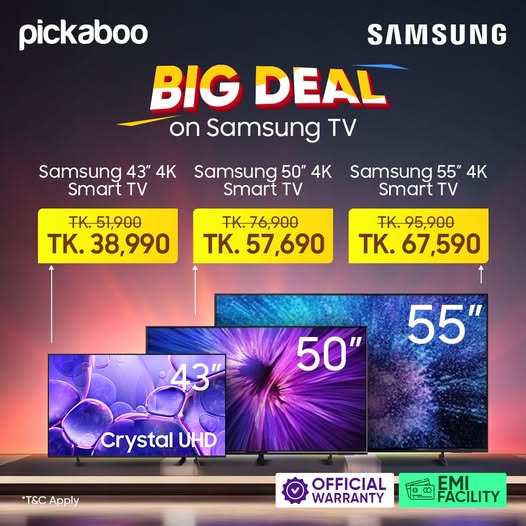 Upgrade your viewing experience with Samsung Smart TVs 