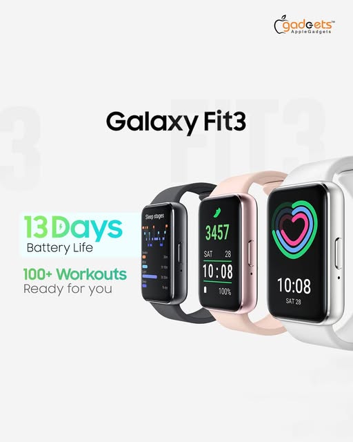 Health-conscious Person-দের Fitness Tracking এর জন্য Apple Gadgets নিয়ে এলো Galaxy Fit3.