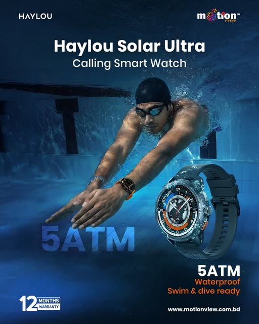 Haylou Solar Ultra Calling Smart Watch!