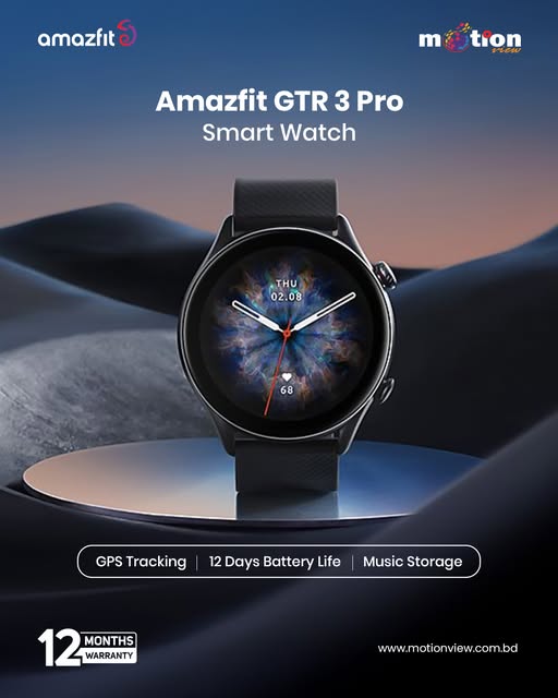Amazfit GTR 3 Pro Smart Watch