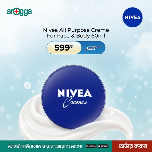 Nivea All Purpose Creme For Face & Body 60ml