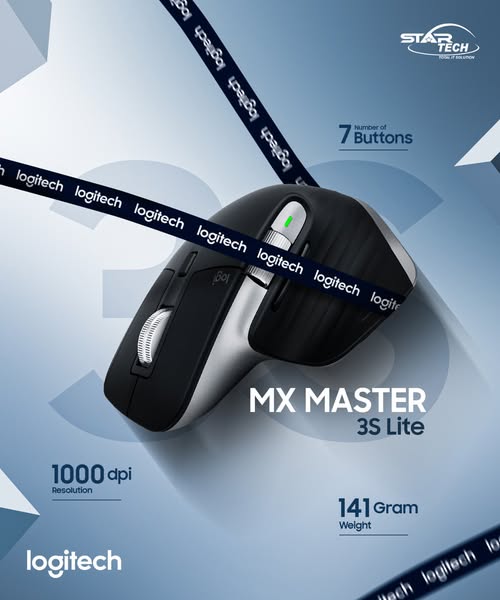 Logitech MX Master 3S — Precision Meets Productivity 