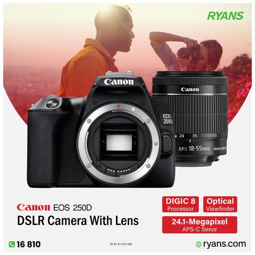  Canon EOS 250D – Capture Every Moment in Stunning Detail 