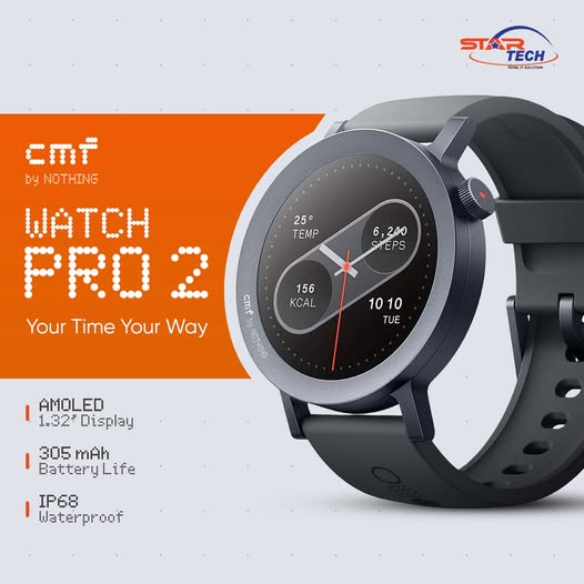 CMF Watch Pro 2 — Smart Style with Powerful Features 