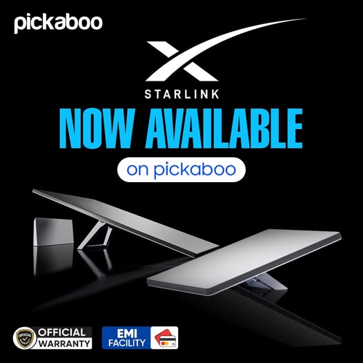 The future of the internet is here - Starlink (Official) now available at Pickaboo!