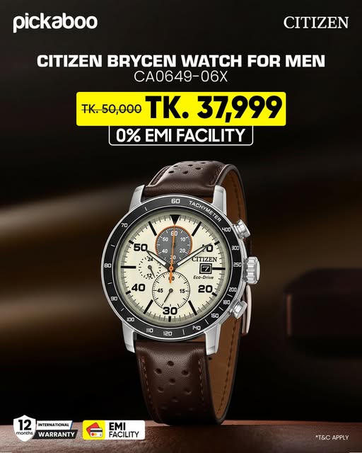 Citizen Brycen Watch for Men (CA0649-06X)