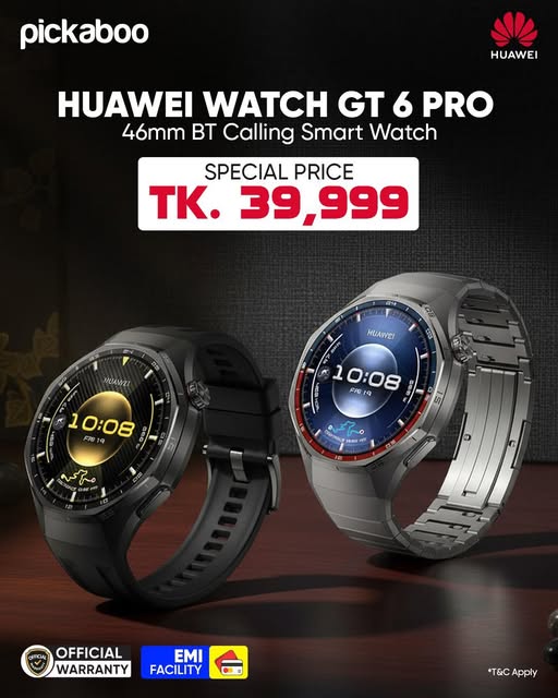 Huawei GT 6 Pro at a special price !