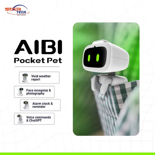 Fun AI Companion | Smart Tracking | Voice & Photo Features — AIBI Pocket AI Pet