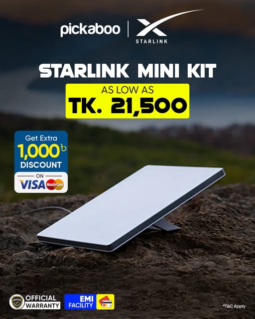 Internet without limits - Get connected anywhere with the Starlink Mini Kit!