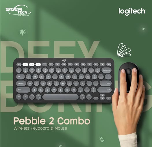 Logitech Pebble 2 Wireless Keyboard & Mouse Combo