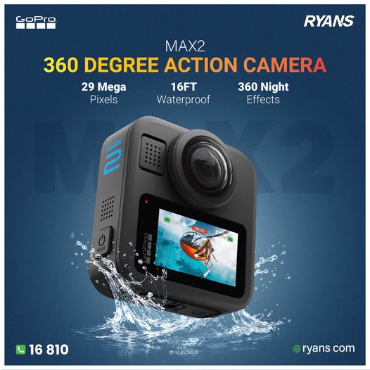 Capture Life from Every Angle with GoPro Max2!
