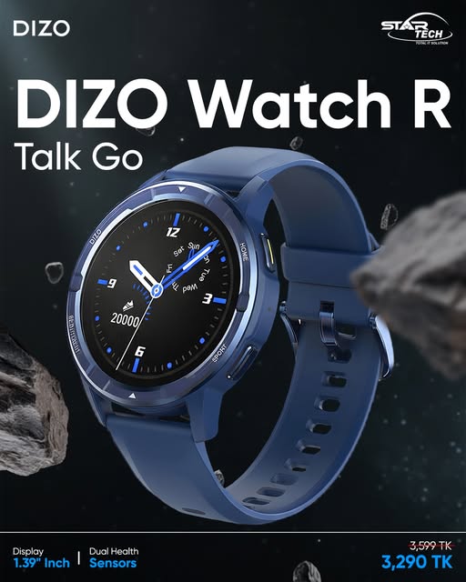 DIZO Watch R Talk Go Smart Watch