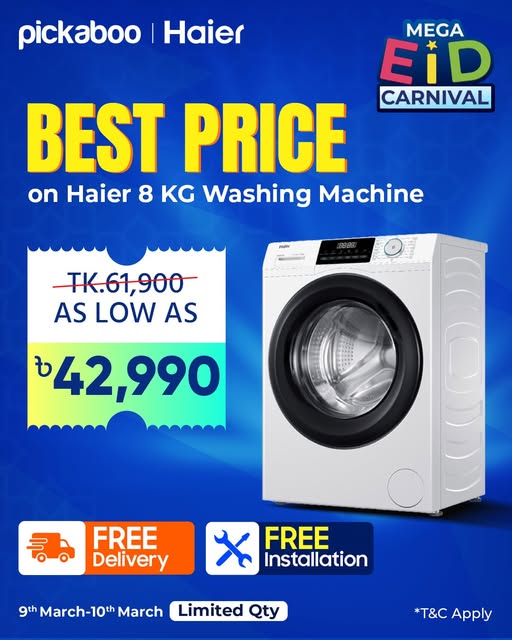 Big savings on Haier Products !