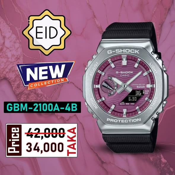 Tough, bold and iconic — G-Shock collection now on special Eid discount.
