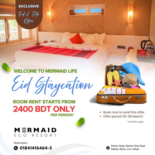 **Eid Staycation Offer at** **Mermaid Eco Resort**