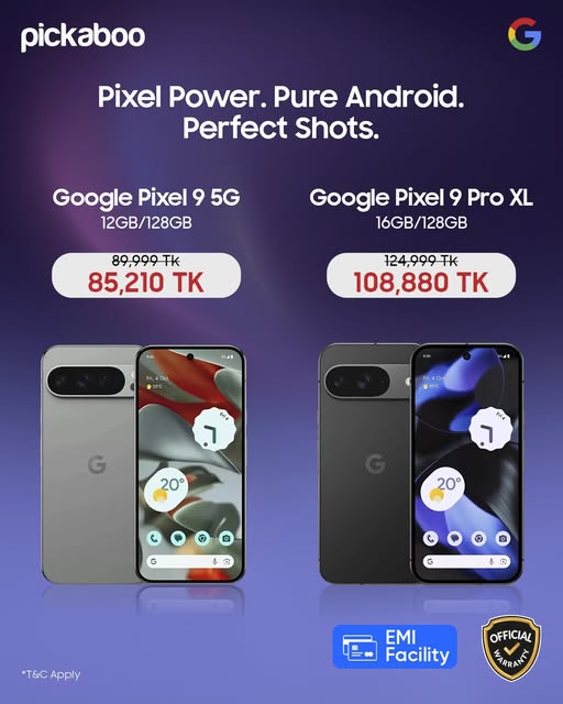 Experience the innovation and performance of Pixel!