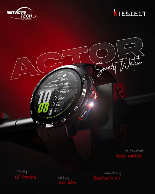 Kieslect Actor — Smart Style Meets Powerful Performance