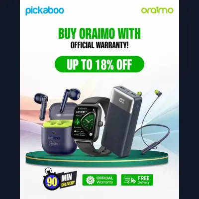 Upgrade to smarter gadgets with Oraimo