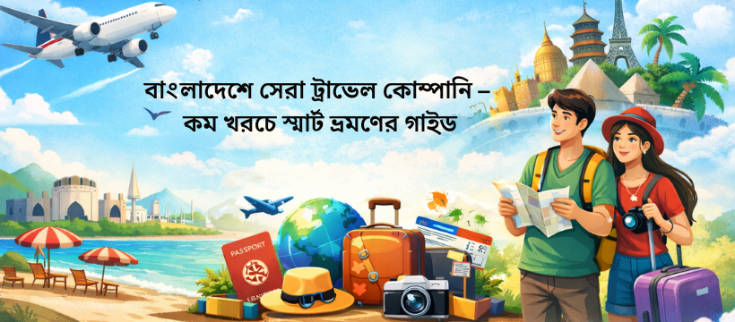 বাংলাদেশে সেরা ট্রাভেল কোম্পানি – কম খরচে স্মার্ট ভ্রমণের গাইড
