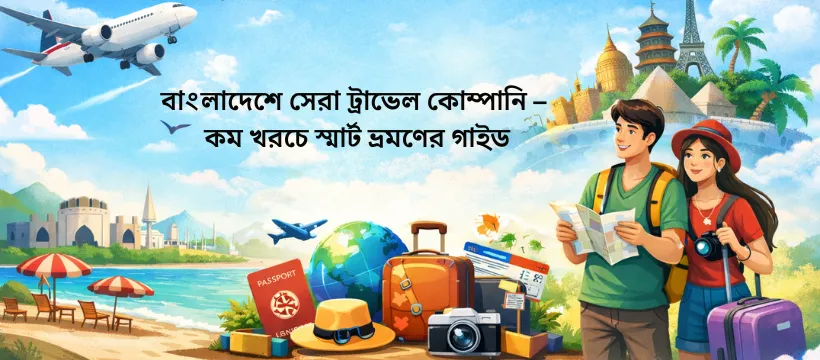 বাংলাদেশে সেরা ট্রাভেল কোম্পানি – কম খরচে স্মার্ট ভ্রমণের গাইড