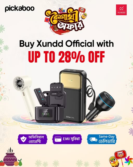 Enjoy up to 28% off on Xundd Official!