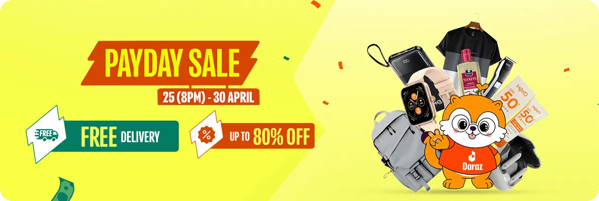 Daraz Payday Sale 2026 – সীমিত সময়ের মেগা অফার ও ডিসকাউন্ট!