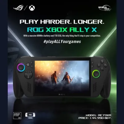 Powerful, Portable, Next-Gen – ASUS ROG Xbox Ally X Gaming Console