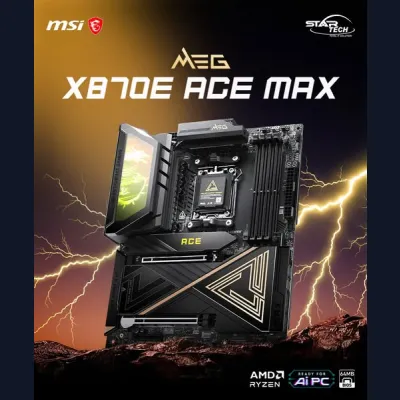 MSI MEG X870E ACE MAX — Ultimate Power for Elite Builds