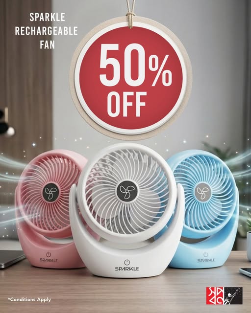 Stay Cool Anytime, Anywhere – Now at 50% OFF