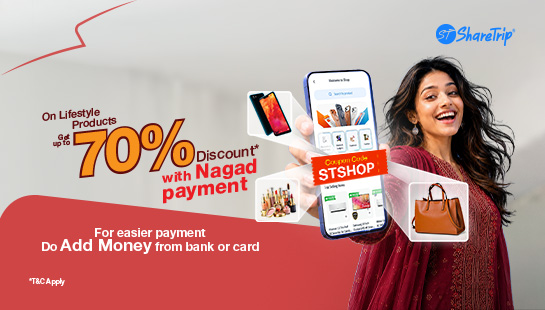 Up to 70% Discount on Lifestyle Products from ShareTrip