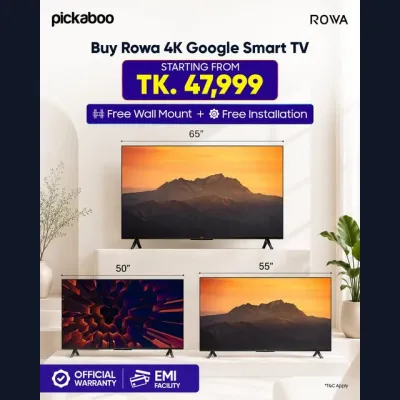 Upgrade your entertainment with stunning visuals from ROWA TV