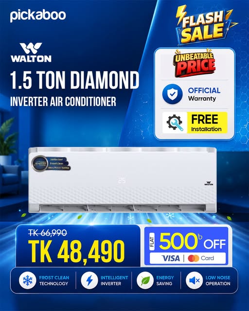 Best Deal on the Walton 1.5 Ton Intelligent Inverter Air Conditioner!
