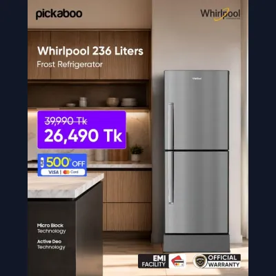 Bring home the Whirlpool 236L Fresh Magic Pro Frost Refrigerator!