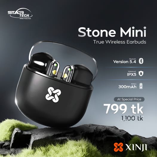 Compact Performance, Lightweight Design & Pure Audio — XINJI Stone Mini True Wireless Earbuds
