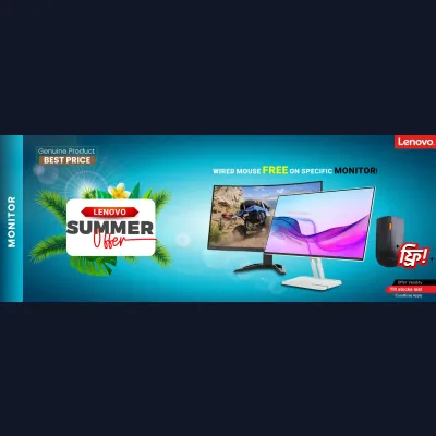 Buy Lenovo Monitor Get Mouse FREE