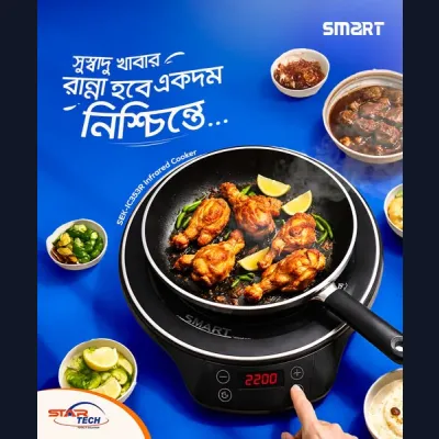 Precision Heating, Flame-Free Cooking & Universal Cookware Compatibility