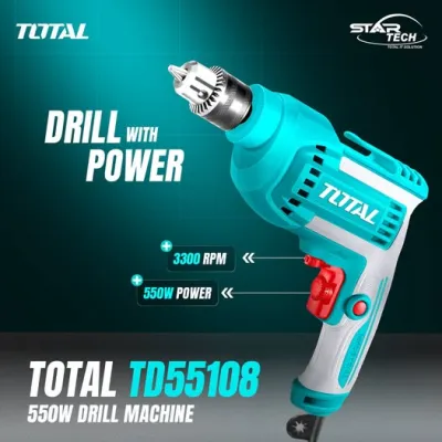 TOTAL TD55108 550W Drill Machine
