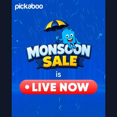 The Pickaboo Monsoon Sale is LIVE NOW