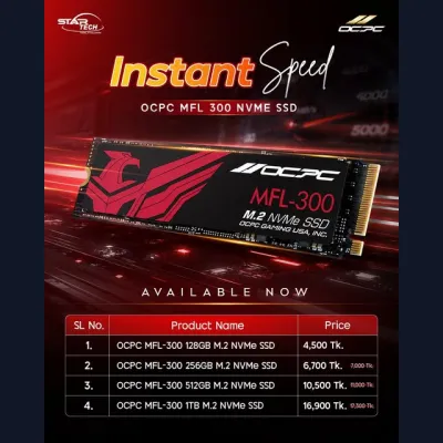 OCPC MFL-300 Series M.2 NVMe SSD