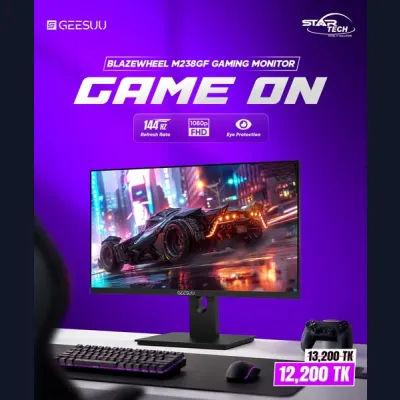 Smooth 144Hz Refresh Rate Gaming Monitor