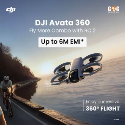 Capture every epic moment in all its glory with the DJI Avata 360