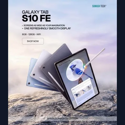ডেইলি লাইফের অল রাউন্ডার একটি ট্যাব Samsung Galaxy Tab S10 FE পাচ্ছেন মার্কেটের বেস্ট প্রাইসে সুমাস টেকে!