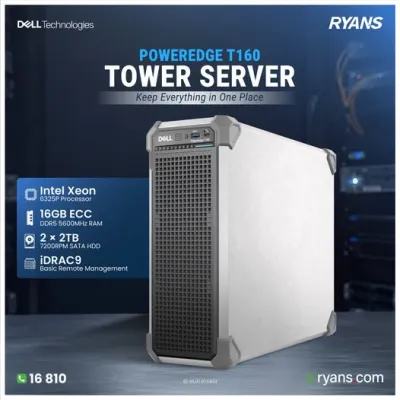 Dell PowerEdge T160 – Compact tower server built for reliable business workloads.