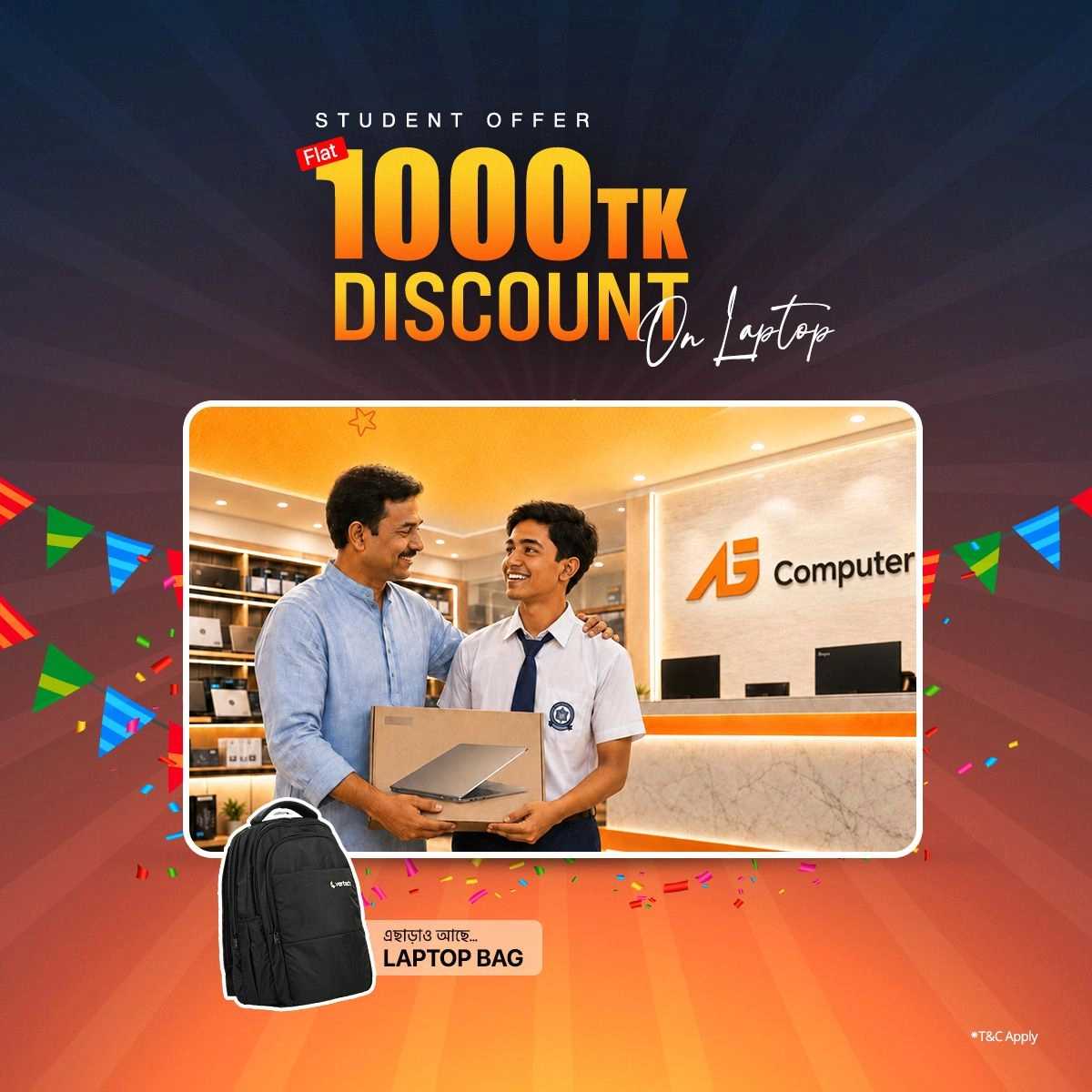 AG Computers Student Offer - 2026
