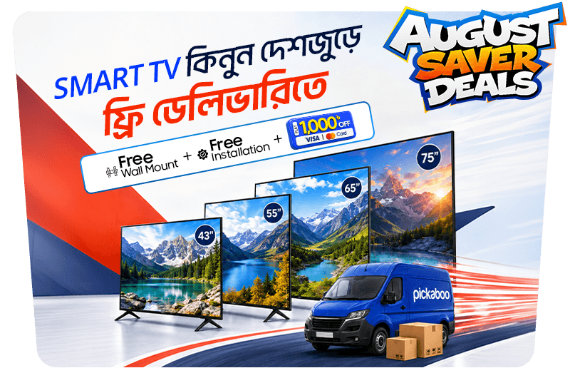 Pickaboo TV August Saver Deals – Free Delivery
